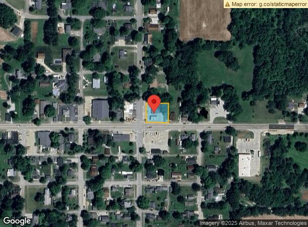  100 N Walnut St, Mount Summit, IN Parcel Map