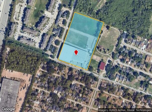 3401 Corder St, Houston, TX Parcel Map
