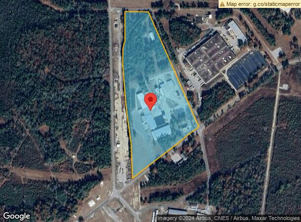  21781 Skyway Church Rd, Maxton, NC Parcel Map