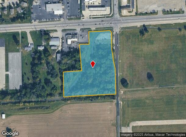 2201 W Main St, Greenfield, IN Parcel Map