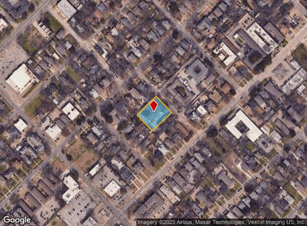  1001 Annex Ave, Dallas, TX Parcel Map