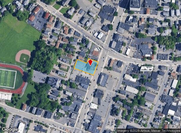  278 Park Ave, Worcester, MA Parcel Map
