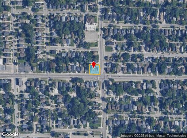  201 Burton St Sw, Grand Rapids, MI Parcel Map