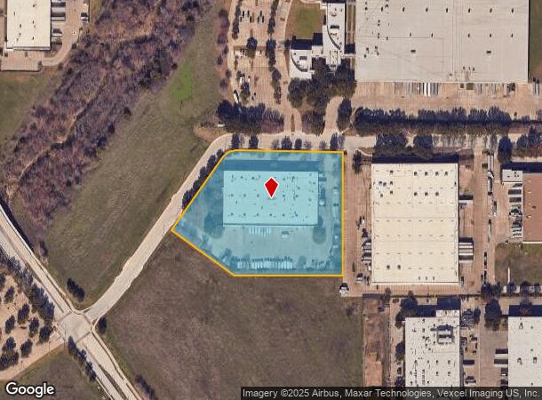 603 Airline Dr, Coppell, TX Parcel Map