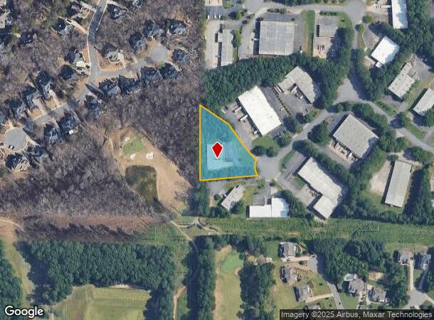 6575 Industrial Way, Alpharetta, GA Parcel Map
