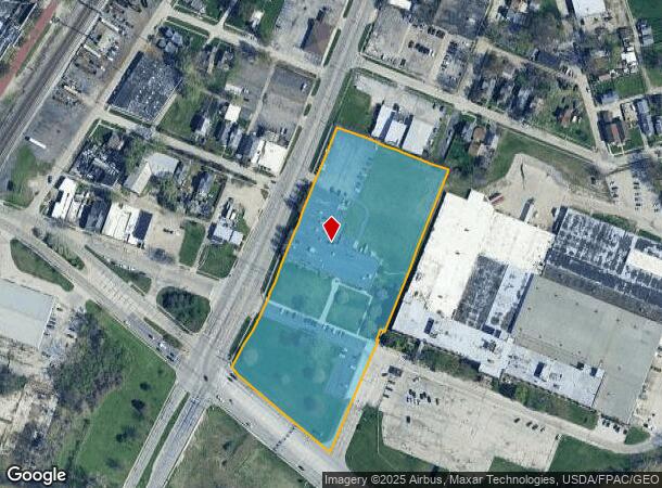 3856 N Detroit Ave, Toledo, OH Parcel Map