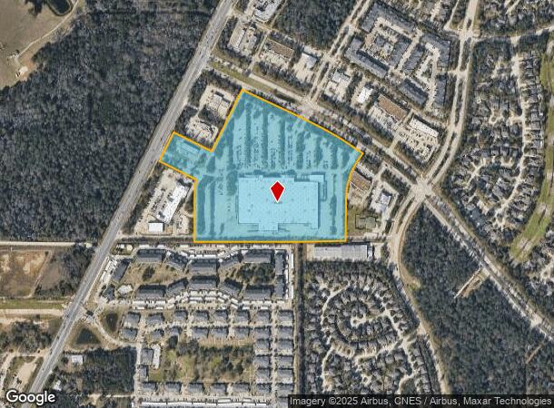 10001 Woodlands Pkwy, Spring, TX Parcel Map