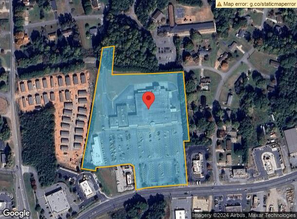  2501 Springs Rd Ne, Hickory, NC Parcel Map