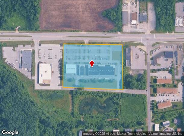5787 Us Highway 6, Portage, IN Parcel Map