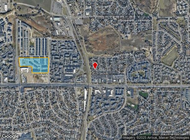1801 E 121St Ave, Thornton, CO Parcel Map
