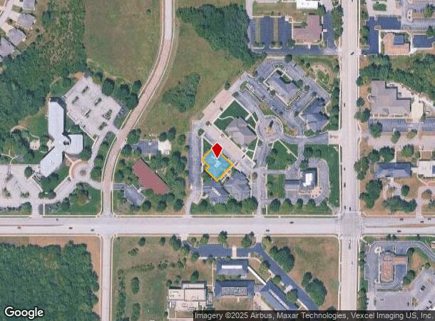  1421 Oread West St, Lawrence, KS Parcel Map