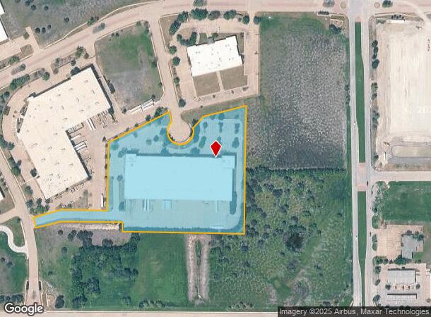 1605 Research Cir, Rockwall, TX Parcel Map