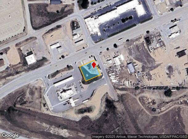 2300 W Spruce St, Rawlins, WY Parcel Map