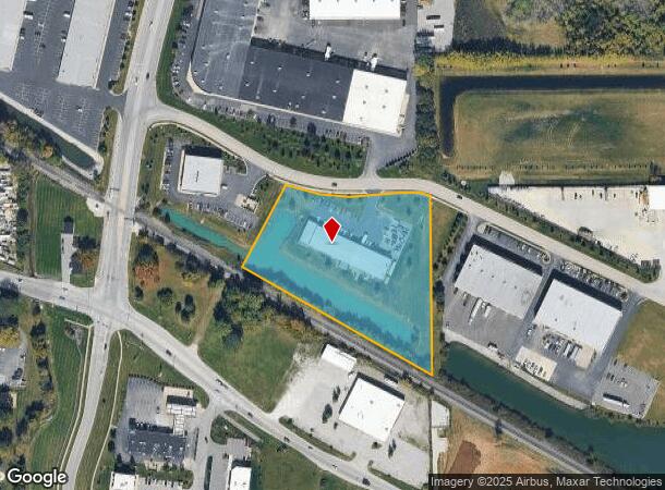 8599 Motorsports Way, Brownsburg, IN Parcel Map