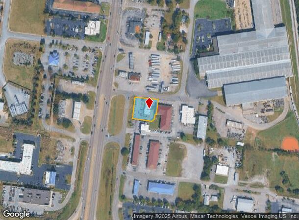  2021 S Church St, Murfreesboro, TN Parcel Map