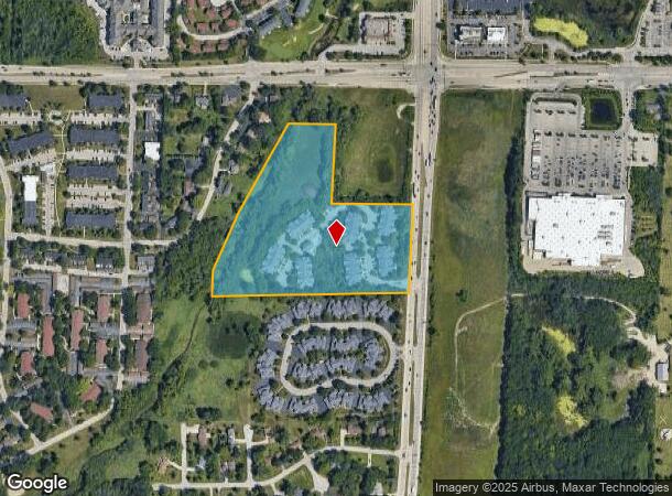  1575 S Moorland Rd, New Berlin, WI Parcel Map