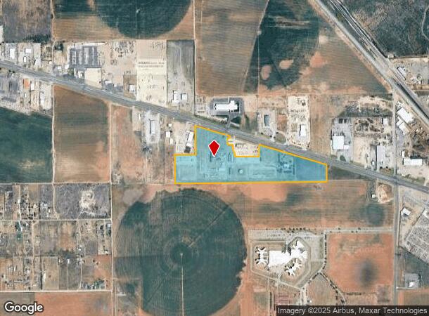  3500 E Slaton Rd, Lubbock, TX Parcel Map