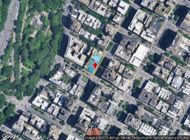 441 W End Ave, New York, NY Parcel Map