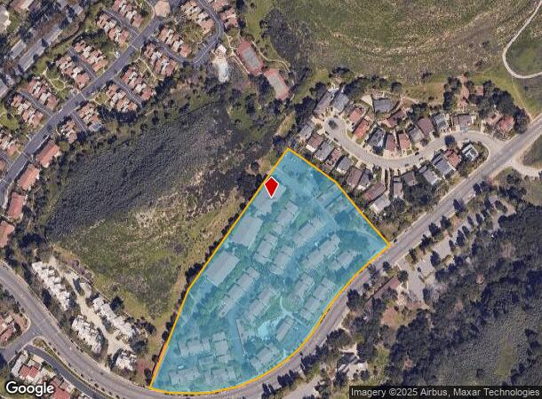  491 W Gainsborough Rd, Thousand Oaks, CA Parcel Map