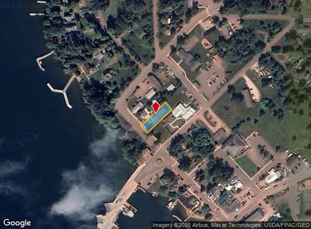  852 Main St, La Pointe, WI Parcel Map