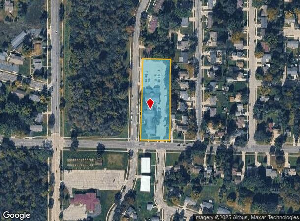 1622 Chestnut St, West Bend, WI Parcel Map