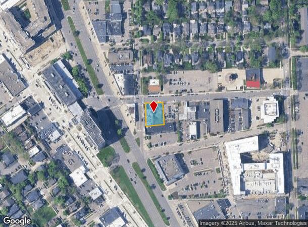 611 Elm St, Birmingham, MI Parcel Map