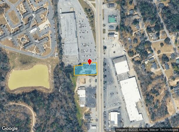 2523 Broad St, Camden, SC Parcel Map