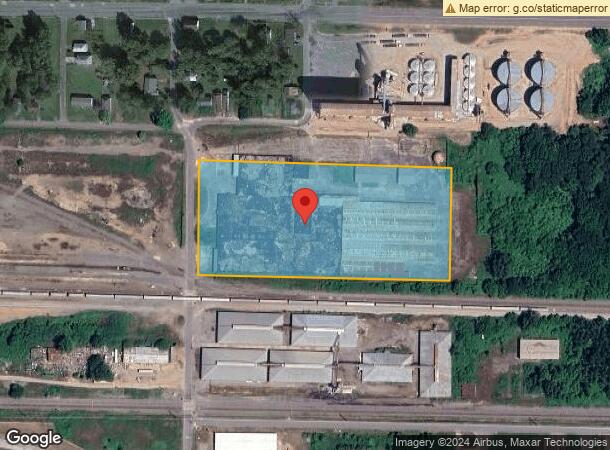  205 S Michigan St, Pine Bluff, AR Parcel Map