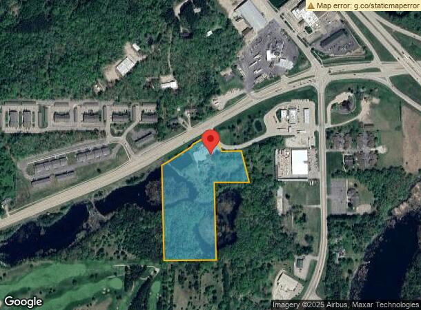  1277 W Fulton St, Waupaca, WI Parcel Map