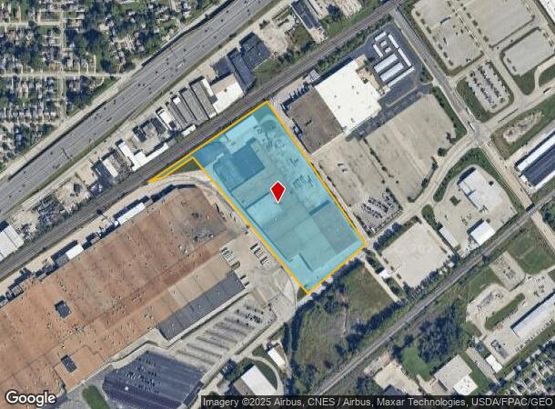  22821 Saint Clair Ave, Euclid, OH Parcel Map