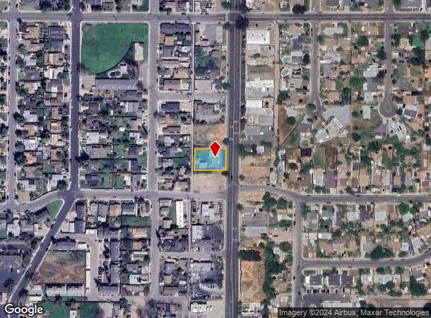  349 N Farmersville Blvd, Farmersville, CA Parcel Map