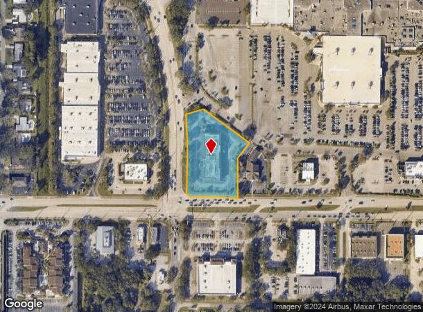  1990 W New Haven Ave, Melbourne, FL Parcel Map