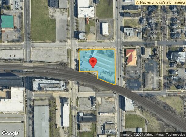  601 S Michigan St, South Bend, IN Parcel Map