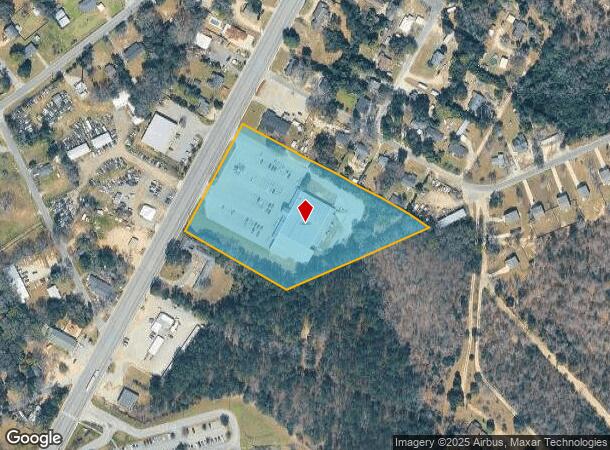 1816 Jefferson Davis Hwy, Camden, SC Parcel Map