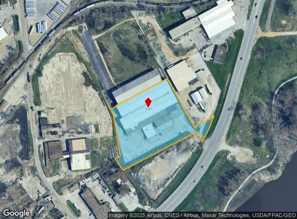  2070 W River Dr, Davenport, IA Parcel Map