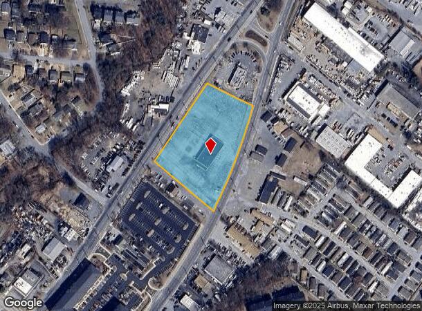 10052 Washington Blvd N, Laurel, MD Parcel Map