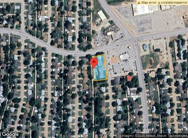  2102 Beechwood Ln, Abilene, TX Parcel Map