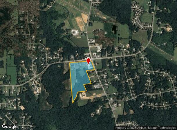 1007 Nc Highway 150 W, Summerfield, NC Parcel Map