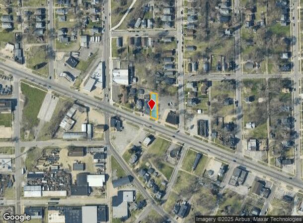  1517 Lincoln Way W, South Bend, IN Parcel Map