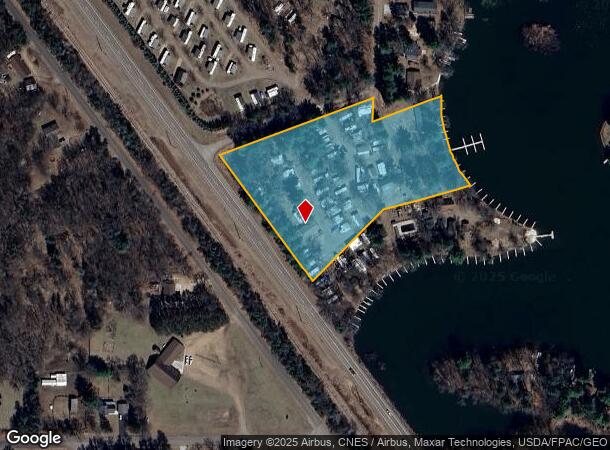 865 23 3/4 St, Chetek, WI Parcel Map