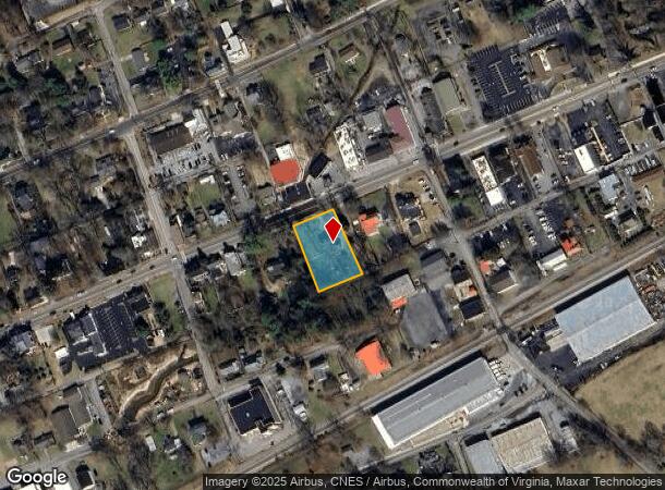  350 E Main St, Abingdon, VA Parcel Map