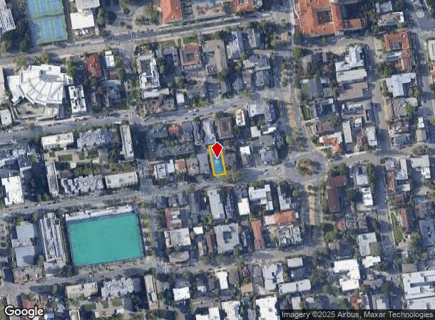  2721 Channing Way, Berkeley, CA Parcel Map