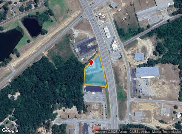  622 S Main St, Swainsboro, GA Parcel Map