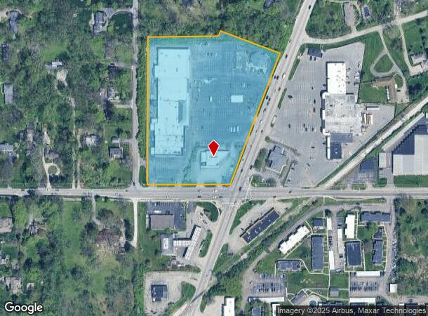 6210 Allisonville Rd, Indianapolis, IN Parcel Map