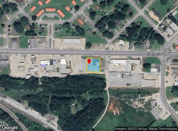 714 E 2Nd St, Sheffield, AL Parcel Map