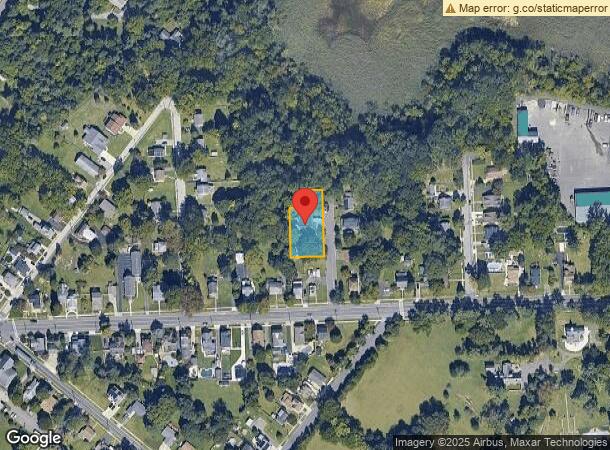  60 Hirst Ave, Mantua, NJ Parcel Map