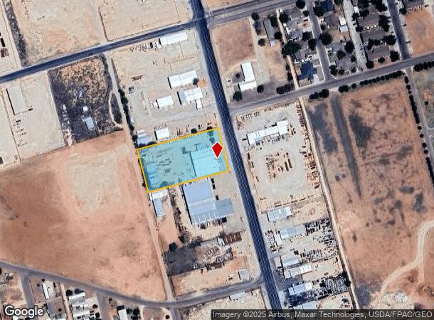 507 Nw Mustang Dr, Andrews, TX Parcel Map