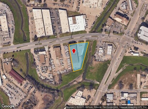  2928 Irving Blvd, Dallas, TX Parcel Map