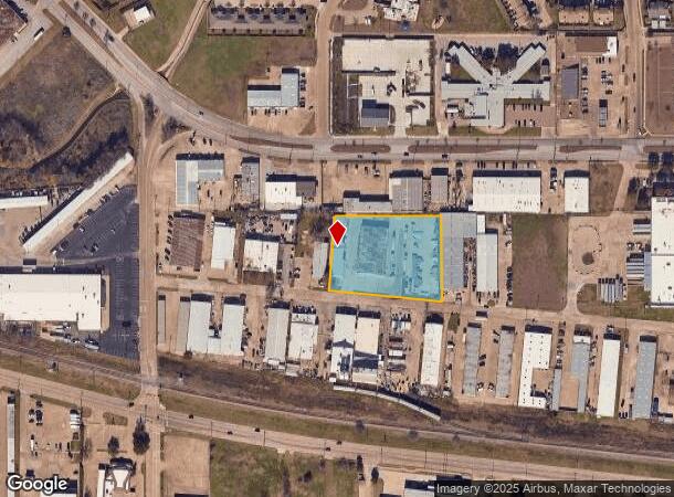  901 Dalworth Dr, Mesquite, TX Parcel Map