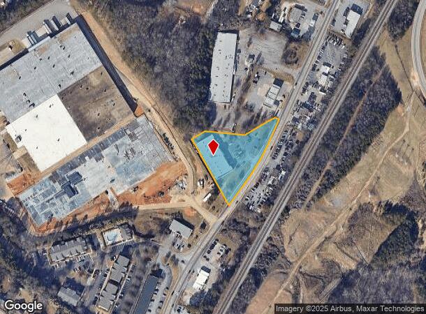  1736 Atlanta Hwy, Gainesville, GA Parcel Map